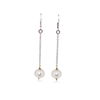 Boucles d'oreilles Idee Preziose dal 1987 Femme in Or blanc Perla IP.OK18M/5P - IP.OK18M/5P